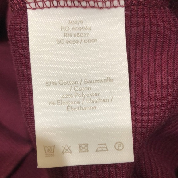 Boden Ottoman Dress Size 4 Muted Red Ribbed Sheath - Picture 7 of 10